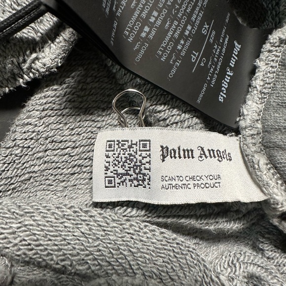 Palm Angels Curved Logo Sweatpants BRAND NEW - Picture 6 of 7